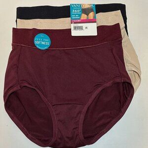 Vanity Fair Radiant 360° Comfort 3pk Brief Size S/5